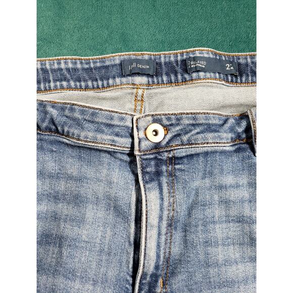 JJill Jeans Size 22 Womens Blue Pants Stretch Mid Rise Ladies Relaxed Boyfriend - Picture 6 of 12